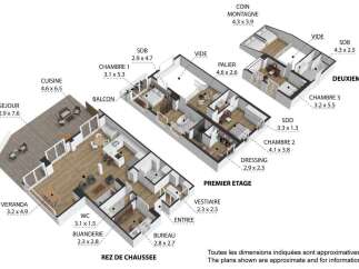 Discover this spacious multi-level property featuring a generous living area (2.