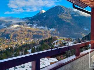 Experience breathtaking mountain views from this stunning property, perfect for a ski getaway or a serene summer retreat.