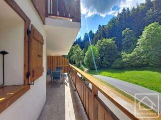 Enjoy breathtaking mountain views from this charming balcony, perfect for morning coffee or evening relaxation.