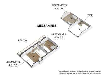 Explore these versatile mezzanine spaces, perfect for adding extra living or functional areas to your property.