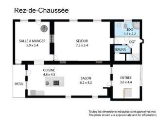 Discover this charming ground floor apartment featuring a spacious living area (7.