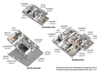 Discover this multi-level property featuring a ground floor with a garage, parking, and a car shelter, perfect for vehicle storage and convenience.