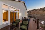 Enjoy breathtaking sunset views from this stunning deck, perfect for outdoor entertaining.