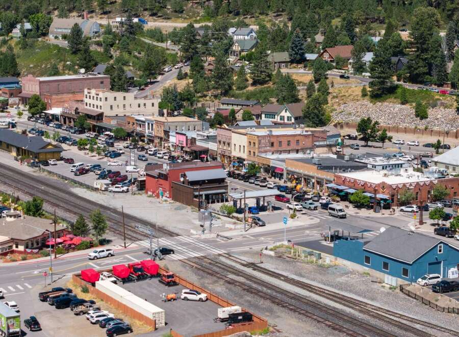 Discover this charming commercial property nestled in a vibrant downtown area, perfect for retail or office space.