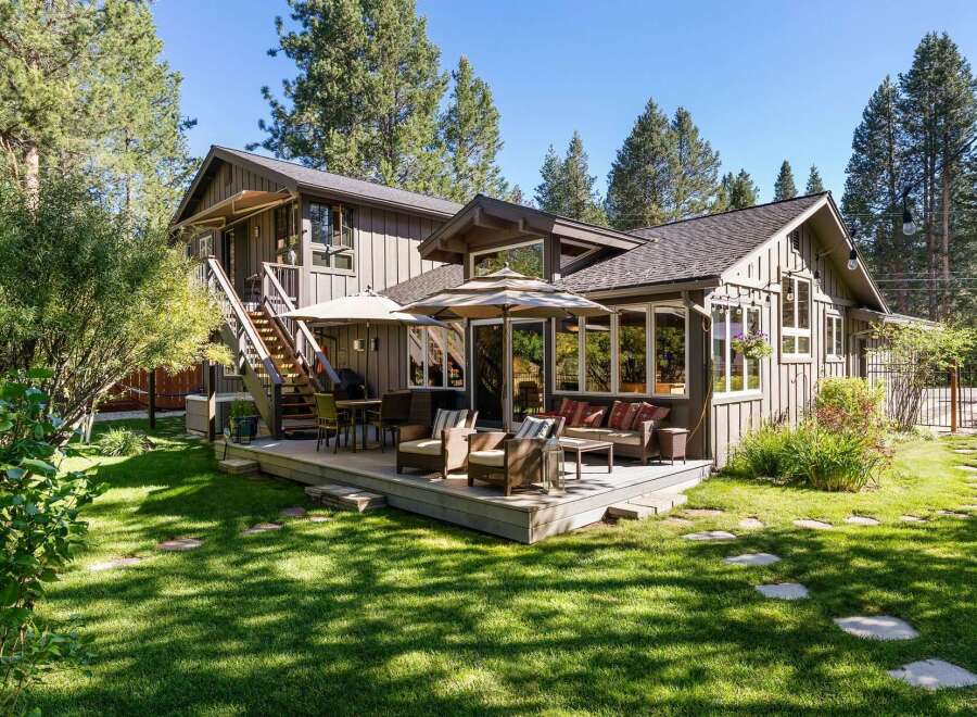Enjoy outdoor living at its finest with this spacious deck, perfect for entertaining or relaxing.