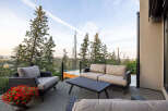 Enjoy breathtaking views from this stunning patio, perfect for entertaining or relaxing.