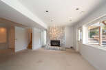 Discover this inviting basement living space, perfect for relaxation and entertainment.