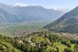 Experience breathtaking panoramic views from this stunning property nestled in the Swiss Alps.