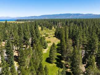 Nestled amidst a dense forest of towering pine trees, this property offers a serene and private retreat.