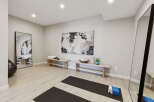 Transform your home into a sanctuary with this dedicated yoga and meditation space.
