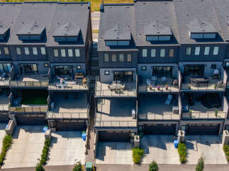Experience modern living in these stunning townhomes featuring multi-level balconies perfect for outdoor entertaining.