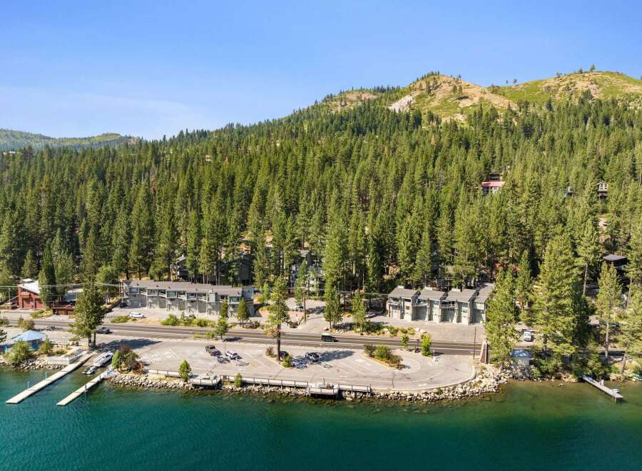Experience lakeside living at its finest with this stunning property offering direct water access and a private marina.