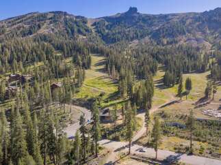 Nestled amidst a lush pine forest, this stunning mountain property offers breathtaking views and serene seclusion.