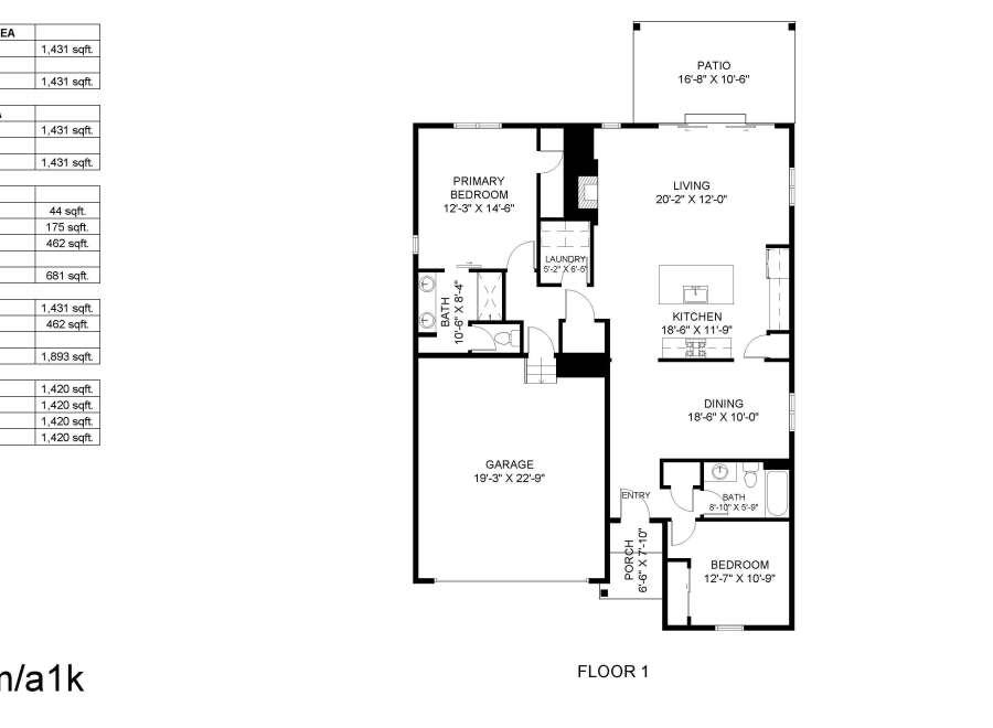 Discover this charming 1,431 sqft home featuring a spacious primary bedroom and an additional bedroom, perfect for families or guests.