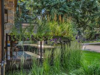 Enhance your home's curb appeal with beautiful, lush landscaping and vibrant floral arrangements.