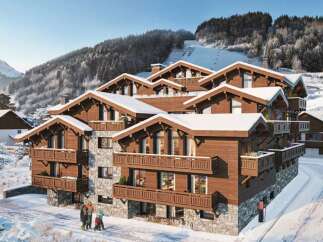 Experience luxury mountain living in this stunning chalet-style property, nestled amidst snow-capped peaks and evergreen forests.