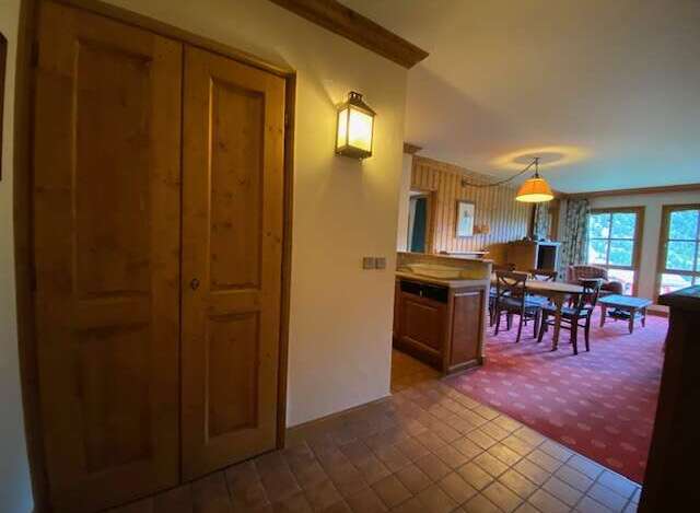 Step into this charming property featuring a warm and inviting interior.