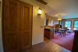 Step into this charming property featuring a warm and inviting interior.