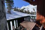 Experience breathtaking mountain views from this charming balcony, perfect for enjoying your morning coffee or evening relaxation.