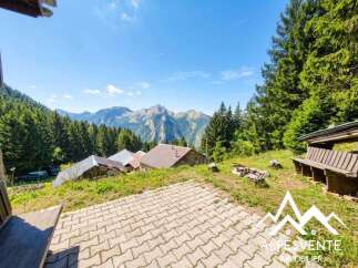 Discover this charming property nestled in the breathtaking Alps, offering unparalleled mountain views and a serene natural environment.