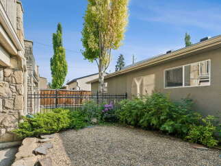 Discover this charming backyard oasis, perfect for relaxation and entertaining.