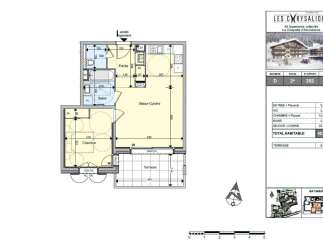 Discover this charming T2 apartment in the 'Les Crysalides' residence, located in La Chapelle d'Abondance.
