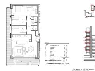 Discover this spacious 3-bedroom apartment (Tipus C) in Edifici B, offering a generous 137.