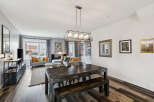 Experience modern living in this spacious open-concept dining and living area, perfect for entertaining.