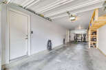 Discover this spacious garage, perfect for your vehicles and storage needs.