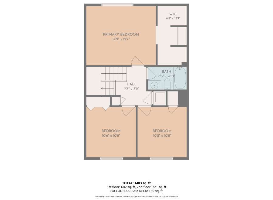 Discover this charming floor plan featuring a spacious primary bedroom with an adjacent W.