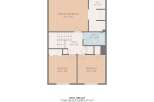 Discover this charming floor plan featuring a spacious primary bedroom with an adjacent W.