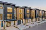 Discover modern living in these stunning townhomes featuring sleek architectural design and premium finishes.