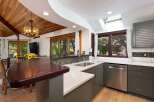 Experience the perfect blend of rustic charm and modern convenience in this stunning kitchen.