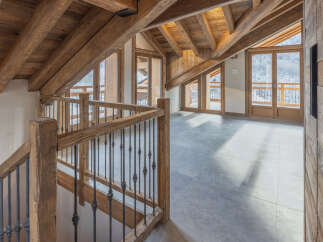 Experience rustic charm and modern luxury in this stunning mountain chalet.
