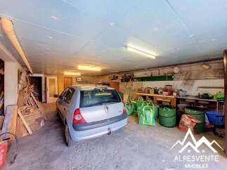 Discover this spacious garage, perfect for storing vehicles and equipment.