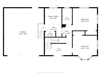 Discover this charming home featuring a spacious garage (20'9' x 24'8'), perfect for vehicles and storage.