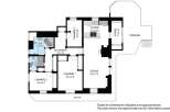 Discover this charming apartment featuring three spacious bedrooms, perfect for families or those needing extra space.