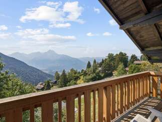Experience breathtaking mountain views from this stunning property's private balcony, perfect for enjoying your morning coffee or evening sunset.
