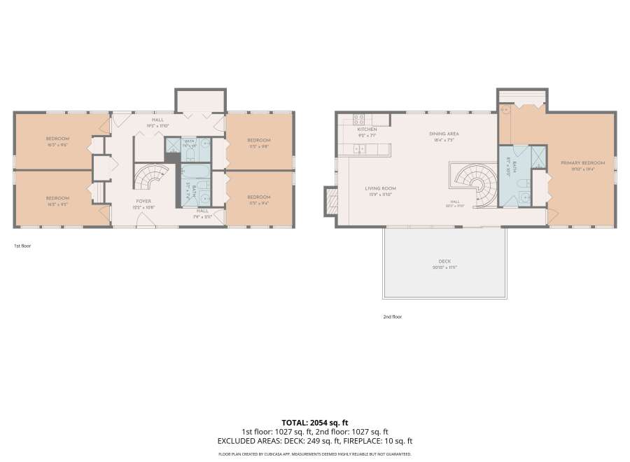 Explore this spacious 2-story home featuring 4 bedrooms and 2 bathrooms, offering a total of 2054 sq.
