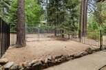Enjoy the outdoors with this fenced-in yard, perfect for pets or entertaining.