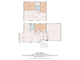 Discover this spacious home featuring a primary bedroom with a walk-in closet and an en-suite bath, alongside two additional bedrooms on the second floor.