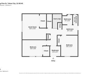 Discover this charming 3-bedroom, 2-bathroom home in Tahoe City, CA, offering approximately 1,323 sq.