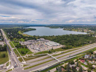 Discover this prime commercial property offering a vibrant retail plaza with ample parking and a prominent Safeway anchor store.