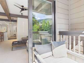 Step out onto your private balcony and enjoy the stunning mountain views, perfect for morning coffee or evening relaxation.