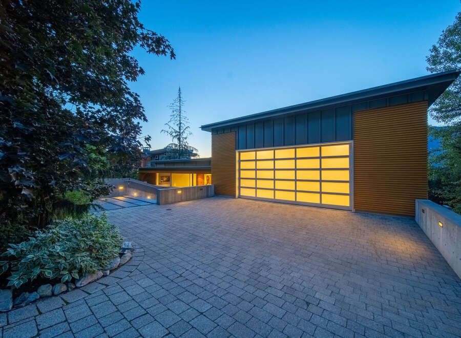 Experience modern luxury with this stunning property featuring a sleek, contemporary design.