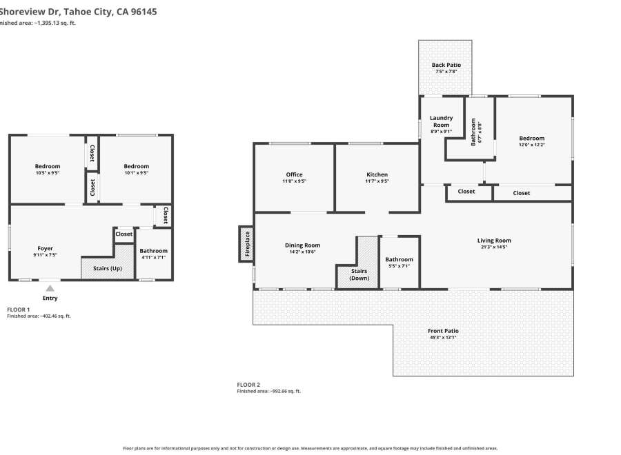 Discover this charming 3-bedroom, 2-bathroom home in Tahoe City, CA, offering approximately 1,395 sq.