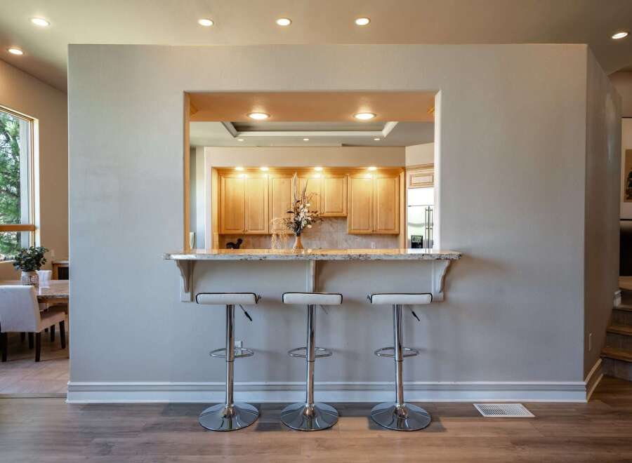 This spacious home features a modern open-concept layout, perfect for entertaining.