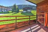 Enjoy breathtaking mountain views from this charming balcony, perfect for your morning coffee or evening relaxation.