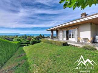 Experience breathtaking lake and mountain views from this stunning property.