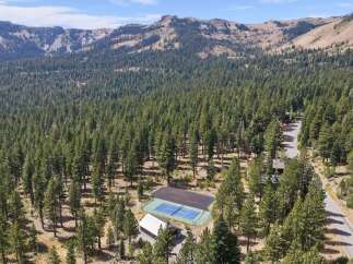 Discover your private mountain retreat nestled amidst a dense forest of towering pine trees.